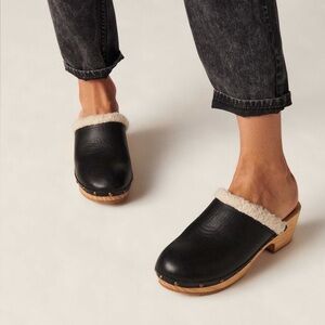 NIB Ba&Sh Chean Clogs Black 40 $350